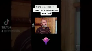 Петр Мамонов о деньгах