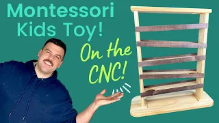 Desktop CNC Wooden Toy Build! / Easy Shapeoko CNC Project!