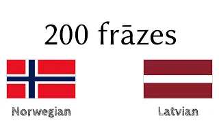 200 frāzes - Norvēģu - Latviešu