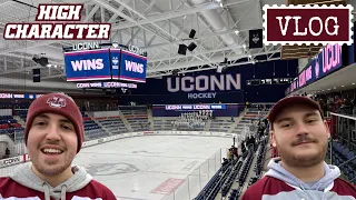 Checking out the BRAND NEW Toscano Family Ice Forum, home of UConn Hockey