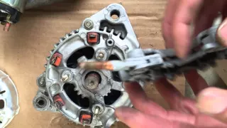 HOW TO REPAIR REBUILD ALTERNATOR HONDA PRELUDE CIVIC DELSO ACCORD ACURA TL CL VIGOR Isuzu 1990-1998