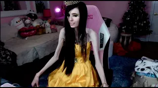 eugenia cooney UPSET WHEN FAN CLAIMS SHE GAINED WEIGHT - twitch live stream April 8, 2022