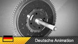 Funktion und Aufbau einer Kupplung / Einscheiben-Trockenkupplung (Animation)