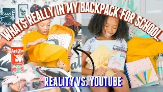 whats REALLY in my backpack for school | BACK TO SCHOOL 2019 | JUST JORDYN