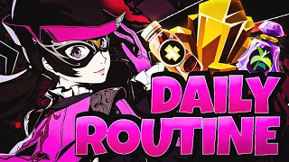 PROGRESS QUICKLY!! DAILY ROUTINE ON PERSONA 5 THE PHANTOM X