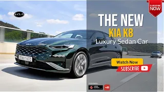 The 2023 2024 New Kia K8 Hybrid Sedan Luxury Interior Exterior Overview