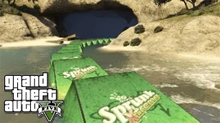 GTA V CARRERA LOCA! EL REY DE LAS RAMPITAS ACUÁTICAS!! CON MUCHO CUIDADO! xFaRgAnx