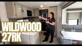 2023 Wildwood 27RK - Rear Kitchen Travel Trailer Walk Thru with Daphne