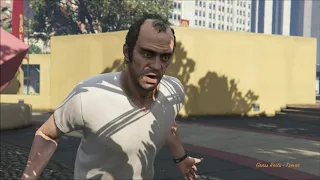 GTA - Michael, Trevor, and Franklin meets Berry