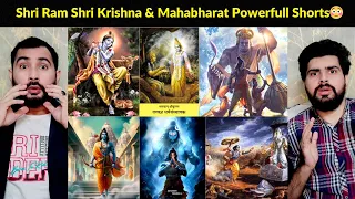 Shri Ram Shri Krishna & Mahabharat Powerfull Shorts😳 REACTION || Pakistani Reaction
