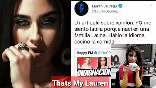 "No es latina porque no sabe escribir bien en español" 😐🔫 Lauren Jauregui defiende su raíces.