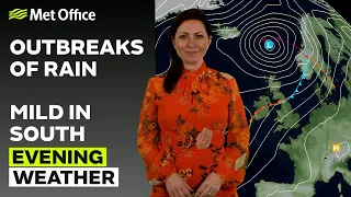 13/03/24 – More rain on its way – Evening Weather Forecast UK – Met Office Weather