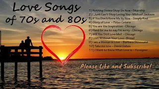 70s and 80s Love Songs (Chicago, Peter Cetera and other artists)