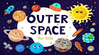 Let's Explore Outer Space!🪐 Learn Fun Vocabulary Words for Kids