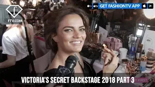 Nadine Leopold & Bella Hadid Backstage Victoria's Secret Fashion Show 2018 | FashionTV | FTV