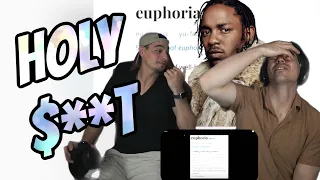 Kendrick Lamar - euphoria (Reaction)