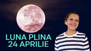 Luna Plina 24 Aprilie 2024. Decizii inspirate. 🤩 #horoscop #astrologie