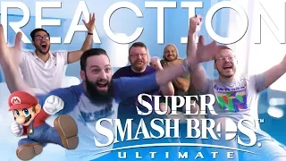 Super Smash Bros Ultimate  E3 2018 Trailer REACTION!!