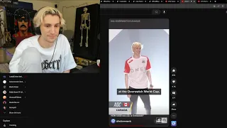 xQc reacts to "How Good was xQc at Overwatch"