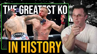 Joe Rogan, “The Greatest KO in UFC History…”