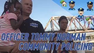 Ofc. Tommy Norman helps pregnant homeless woman & her 2-year-old
