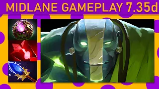 ⭐ Adzantick Earth Spirit |17/7/16 - 70%| Mid Gameplay 7.35d - Dota 2 Top MMR