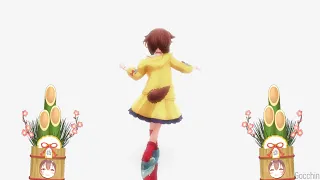 【MMDホロライブ】Korone Yubi Tetaho Dance