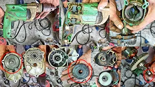 Hitachi  DV13VSS  Impact Drill Machine Repair , Details video