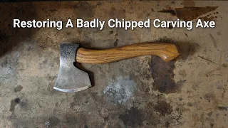 Full Restoration Of A Kalthoff Carving Axe | Andy Spoons