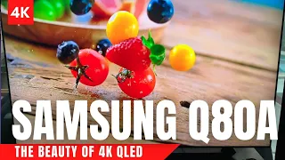 The Beauty of the SAMSUNG Q80A Qled 4K TV