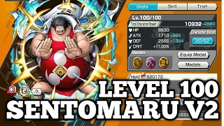 LEVEL 100 SENTOMARU V2 | ONE PIECE BOUNTY RUSH | OPBR