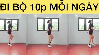 Rèn Luyện Đôi Chân Và Đốt Mỡ Bằng 10ph Đi Bộ#runningman #shuffledance