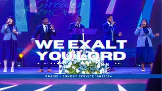 We Exalt you Lord | Exciting Praise Session with COZA City Music | @#COZASundays 19-05-2024