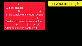 cifra BOATE AZUL bruno e marrone - Cifra para tocar no violao -Cifra na descrição