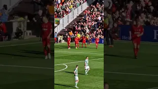 Steven Gerrard Scores And Celebrates Against CELTIC In Liverpool Legends Game