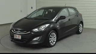 2013 Hyundai i30 GD Active Black 6 Speed Sports Automatic Hatchback