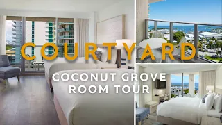 Miami Comfort Redefined: COURTYARD MIAMI COCONUT GROVE ROOM TOUR