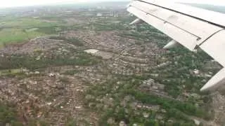 Landing at Glasgow Airport