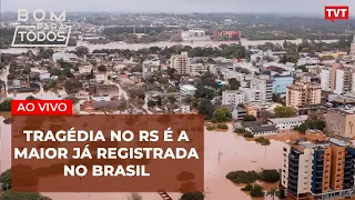 Tragédia no RS é a maior da história do Brasil | Lula  agenda 3ª visita ao estado | BPT 14.05