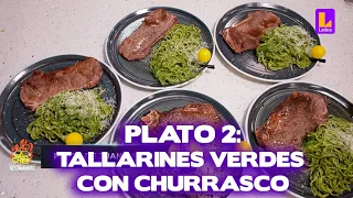 El Gran Chef Famosos PROGRAMA 2 de abril | Fondo: Tallarines verdes con churrasco | LATINA EN VIVO