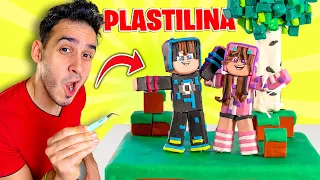 HAGO CON PLASTILINA A SANDRA Y HAROLIN ESTILO MINECRAFT - PIRULAND ! HaroldArtist