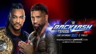 WWE 2K24 Damian Priest Vs. Jey Uso | World Heavyweight Championship | Backlash France 2024