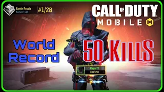 CodMobile | NEW WORLD RECORD | SOLO VS SQUAD | NUEVO RÉCORD MUNDIAL 50 KILLS | SOLO VS SQUADS |