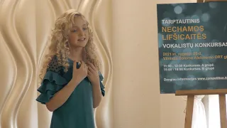 Evelina Daykhovskaya - Tarptautinis Nechamos Lifšicaitės vokalistų konkursas