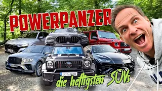 Die Powerpanzer-Party | Ausrasten in den heftigsten SUVs! | Matthias Malmedie