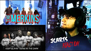 THE MERKINS REACTION: SLASHSTREET BOYS- "KEEP SLAYIN' TEENS IN THE DARK" (Backstreet Boys parody)