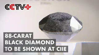 Legendary 88-carat Black Diamond Arrives in Shanghai for Upcoming CIIE