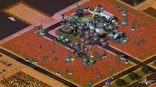 Red Alert 2 | Extra Hard Ai | 7 Vs 1 | Empire Bay Map | France Vs 7 Random