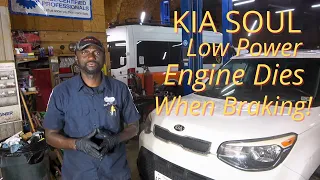 KIA SOUL - Low Power, Engine Dies When car Comes to a Stop Light Diagnosis & Repair / Engine Misfire