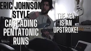 You NEED to learn the SECRET to Eric Johnson Cascading Pentatonics